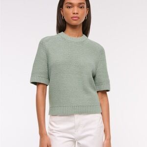 Abercrombie & Fitch Green Sweater